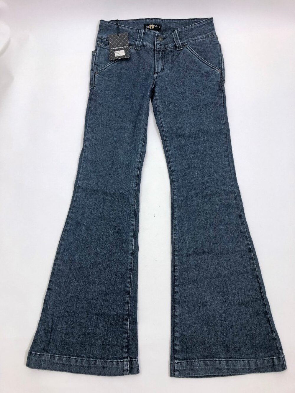 Fiorana Women's Size 29 Flared Legs 5 Pocket Jeans NWT